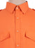 Orange Standard Pilot Shirt Women