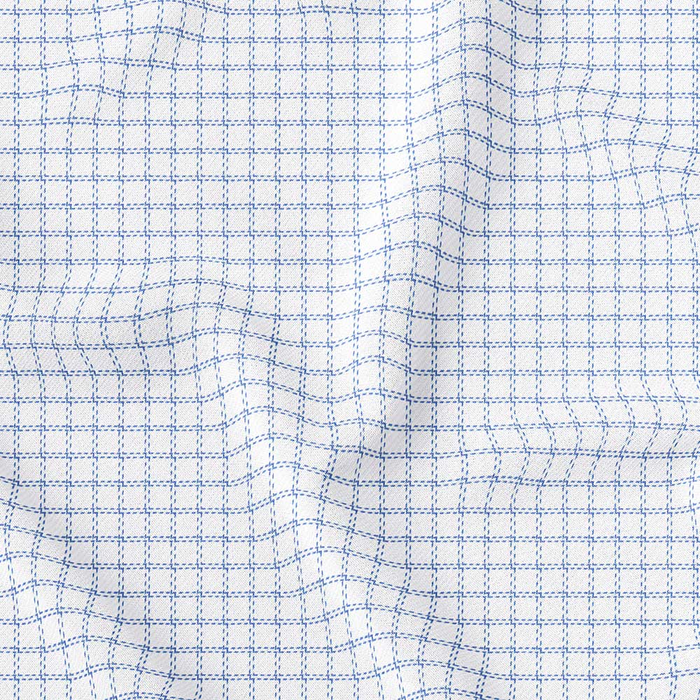 White n Blue in Stripes BT100234