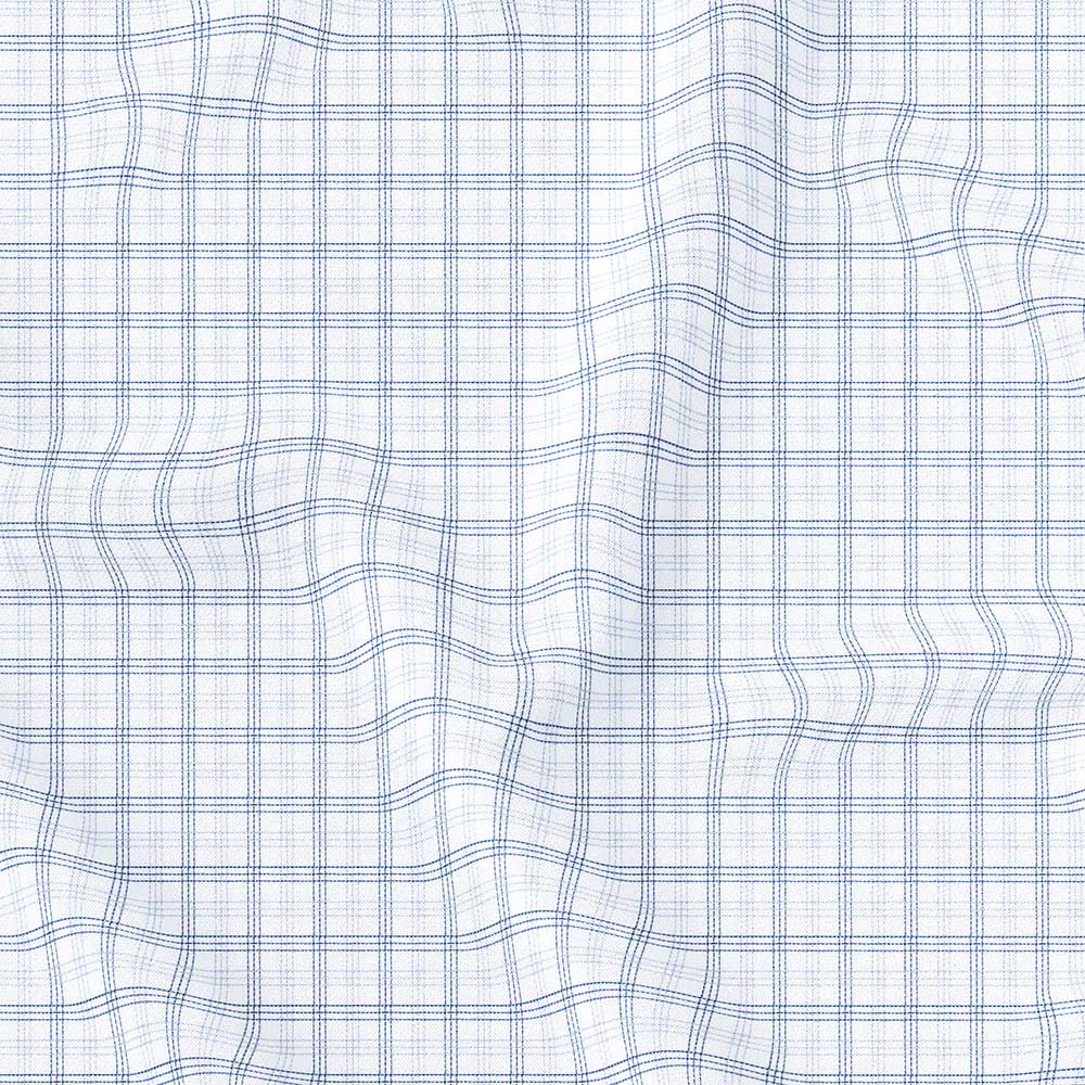 White n Blue in Stripes BT100230