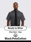 Black Short Sleeve Standard Pilot Shirt – Men’s