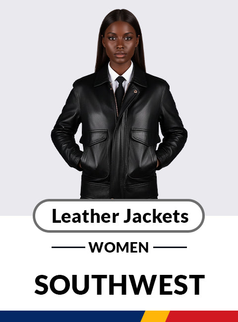 Southwest Uniform Leather Jackets Women