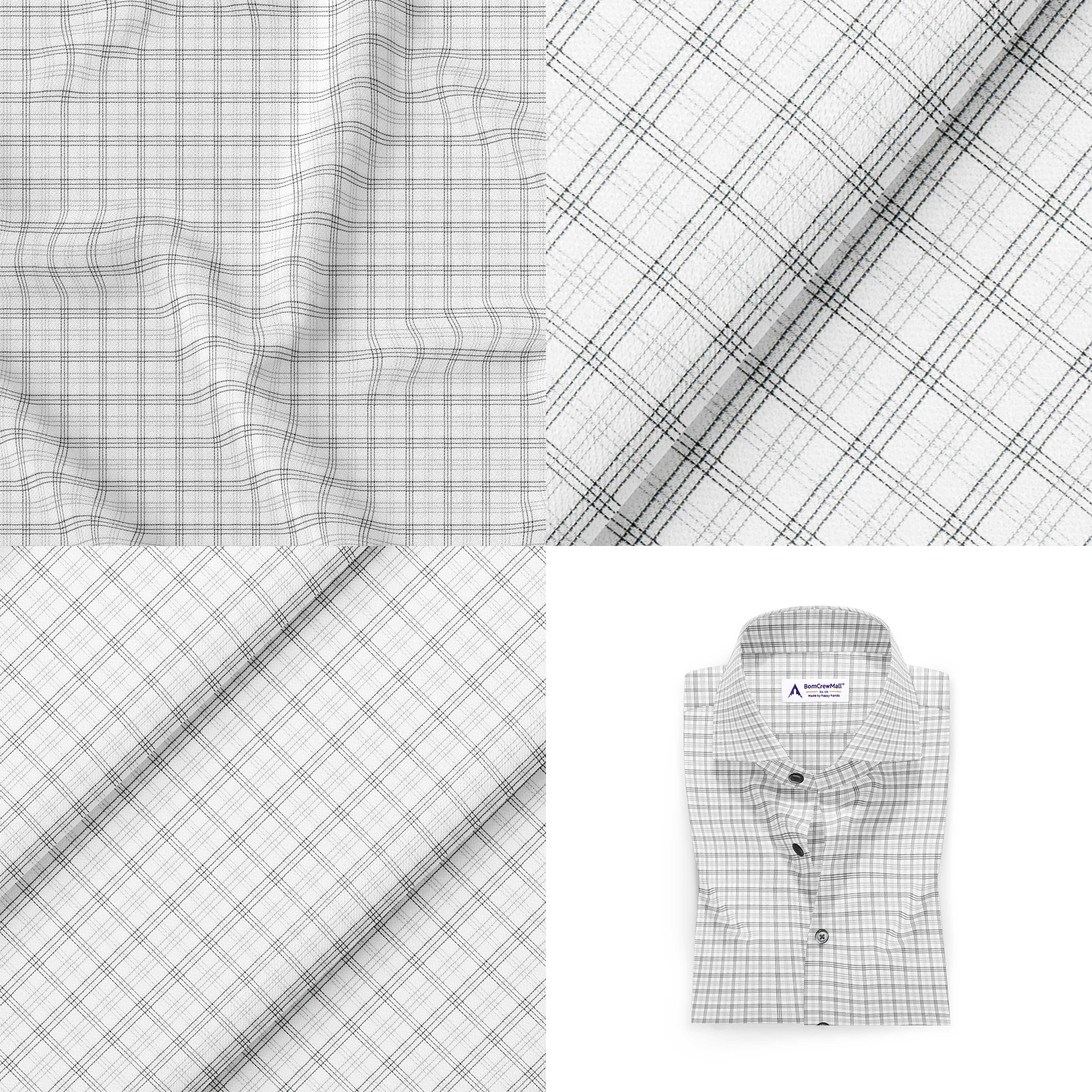 White Black in Stripes BT100232