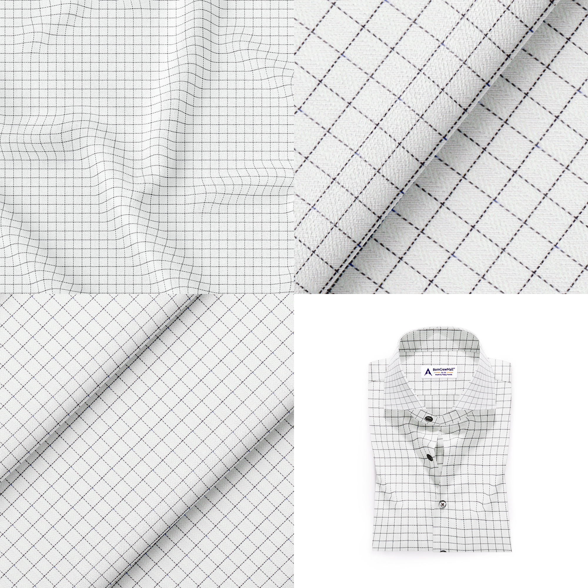 Black n Offwhite in Stripes BT100244