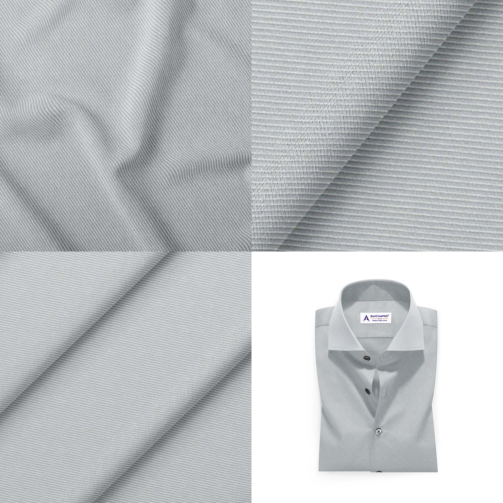 White n Gray in Stripes BT10075