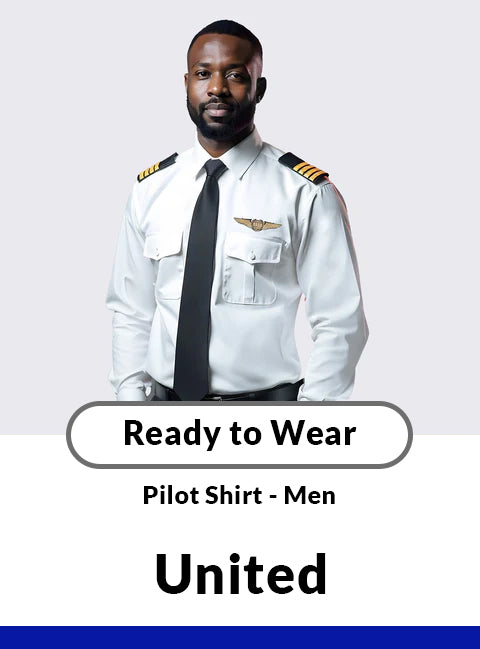 United Long Sleeve Standard Pilot Shirt – Men’s