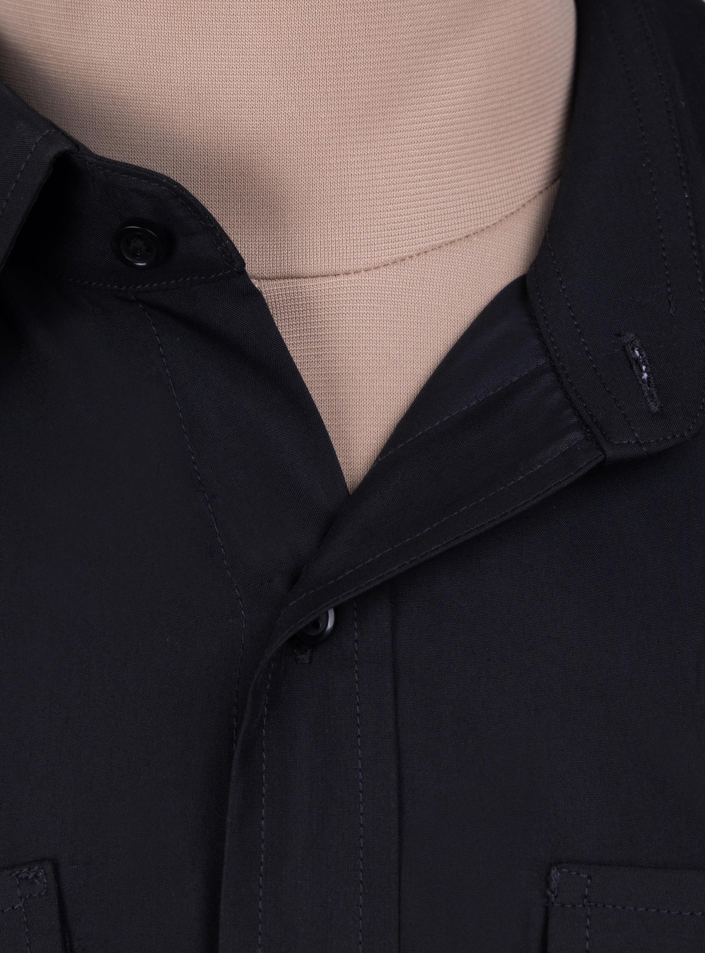 Black Long Sleeve In-Stock Women's Pilot Shirt