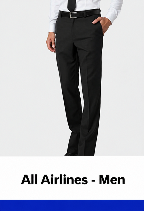 Men's Pilot Pants - Tailored - All Airlines