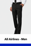 Men's Pilot Pants - Tailored - All Airlines
