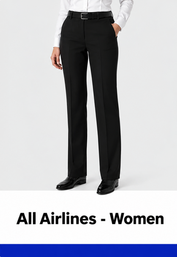 Women's Pilot Pants - Tailored - All Airlines