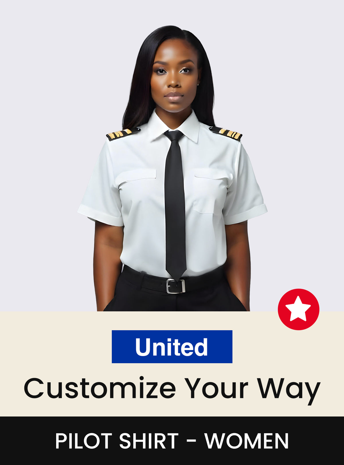 United Custom Women&#39;s Pilot