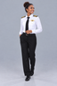 Women's Long Sleeve Pilot Shirt - White - Tailored