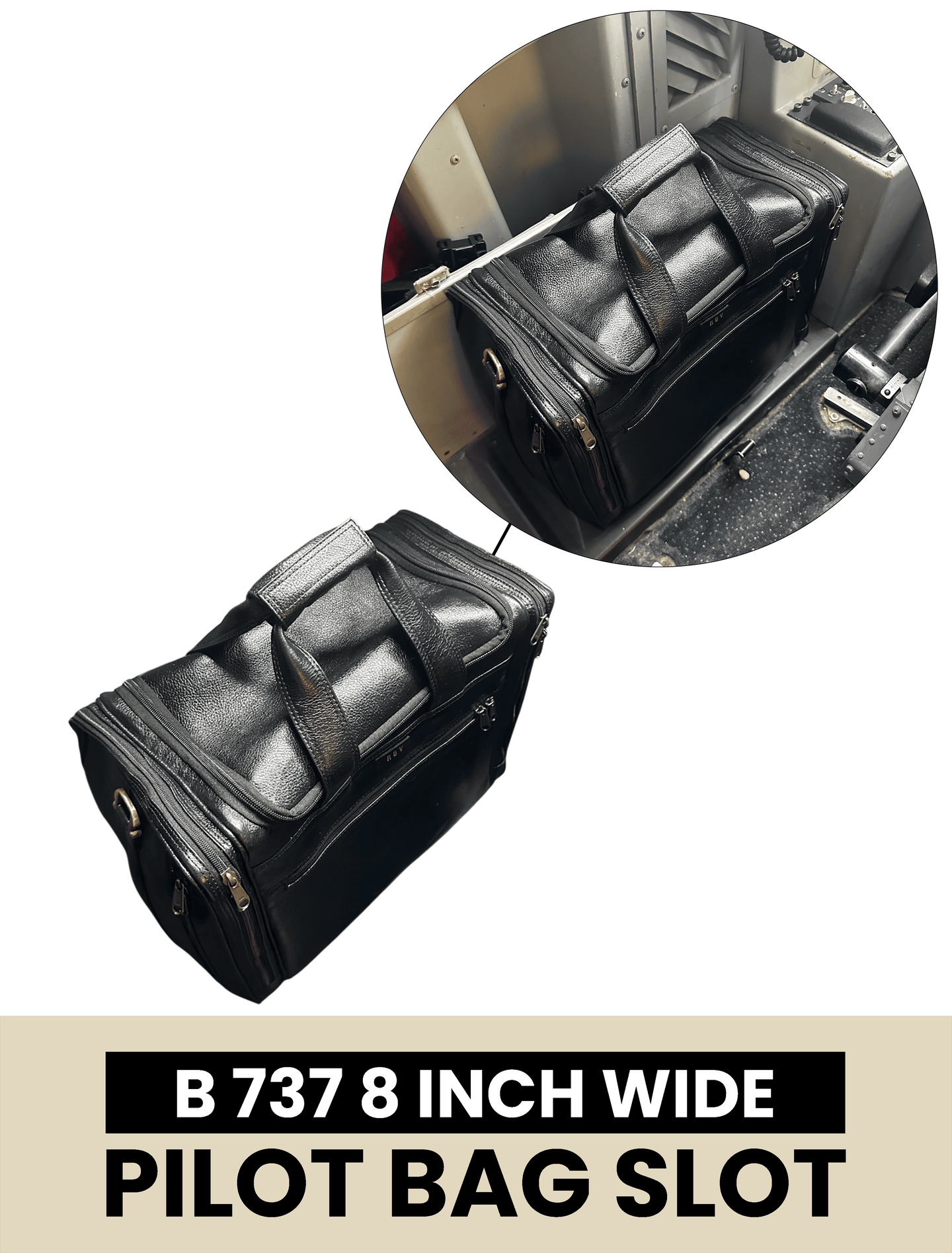 B737 EFB Vetrano Pilot Bag