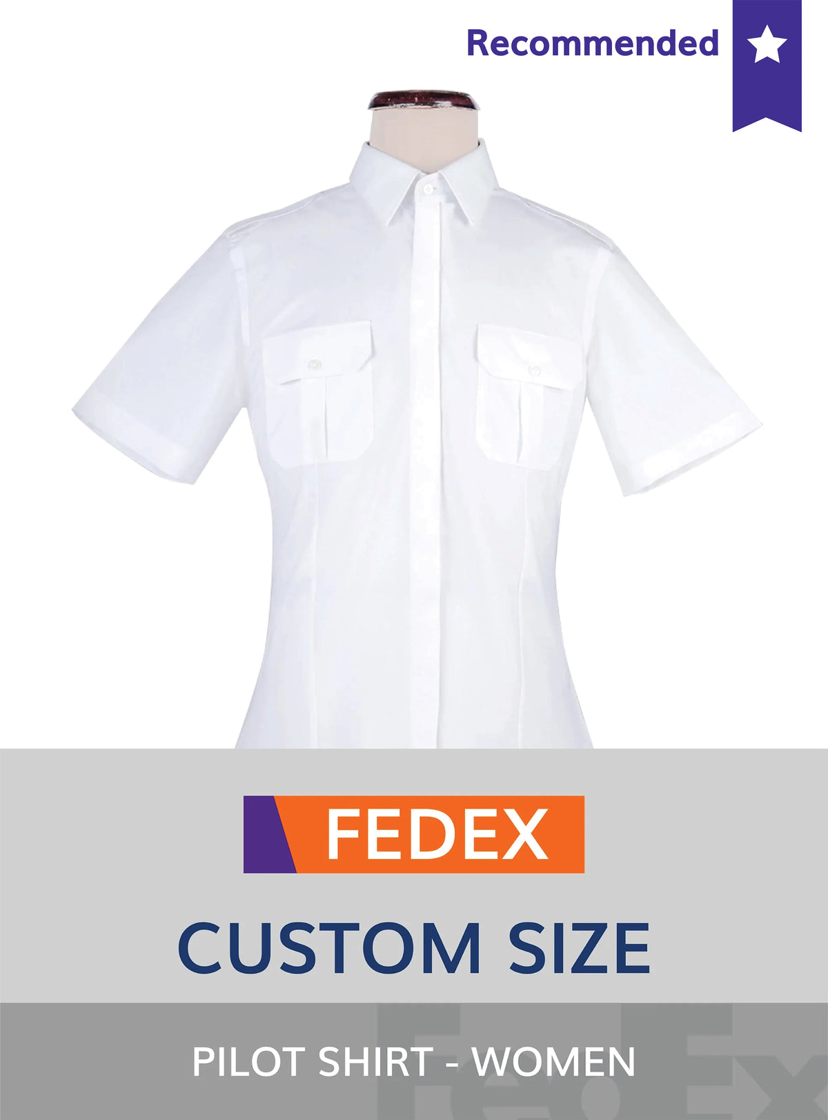 FedEx Custom Pilot Shirt Women