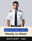 Merchant Navy Uniform White Shirt – Men’s