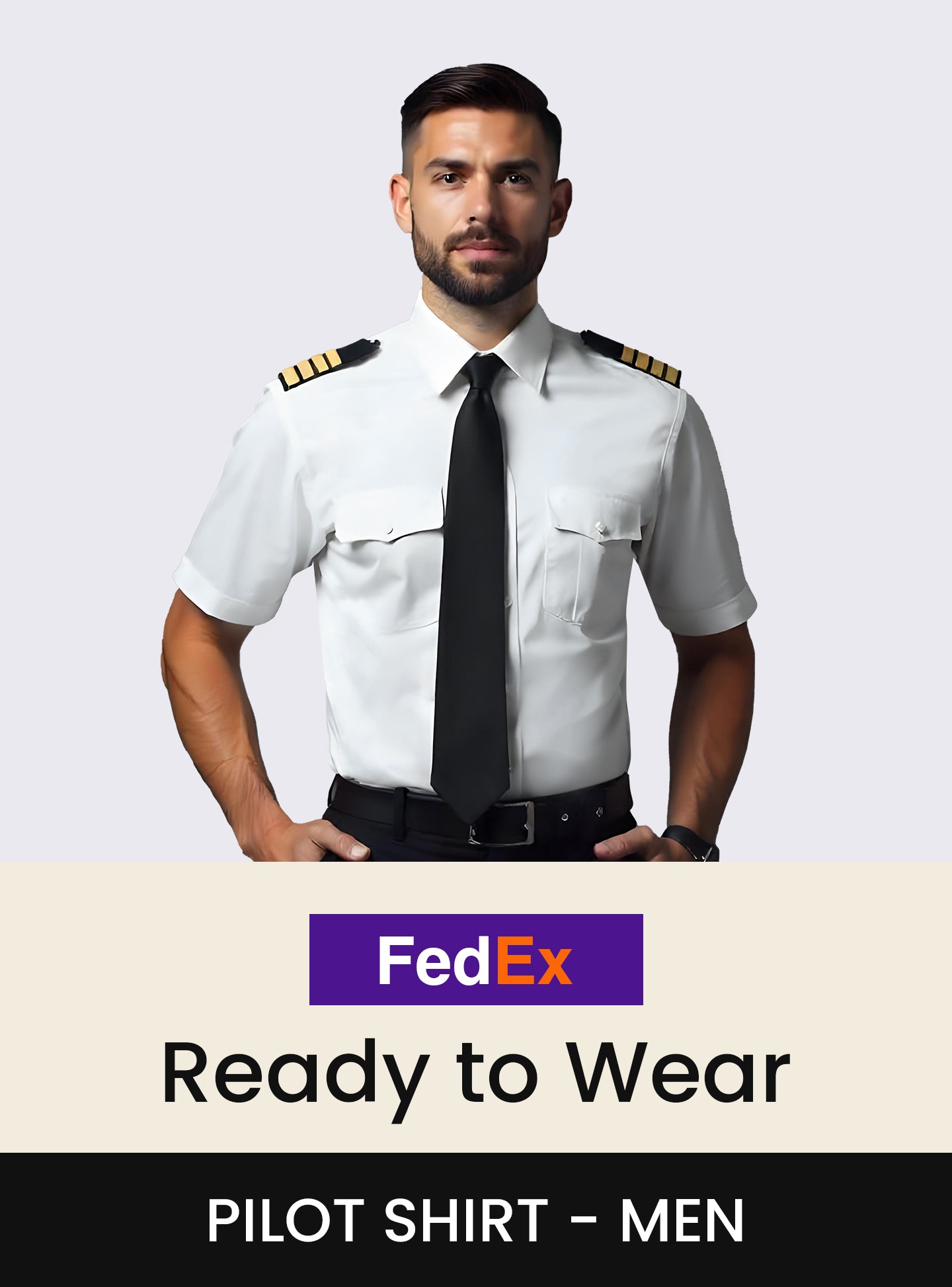 FedEx In-Stock Pilot Shirt Men