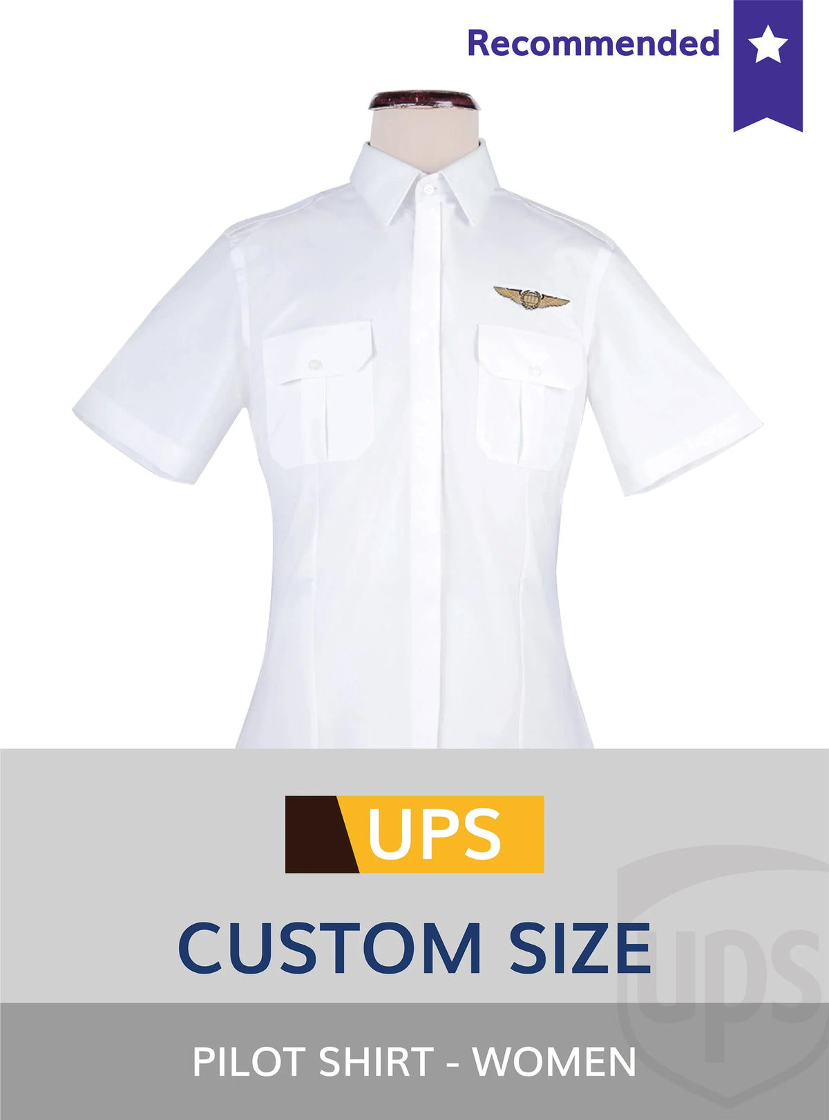 UPS-Custom Women&#39;s Pilot