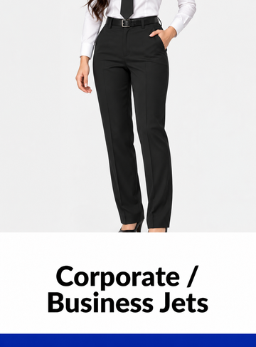 Women's Pilot Pants - Tailored - Corporate and Business Jets