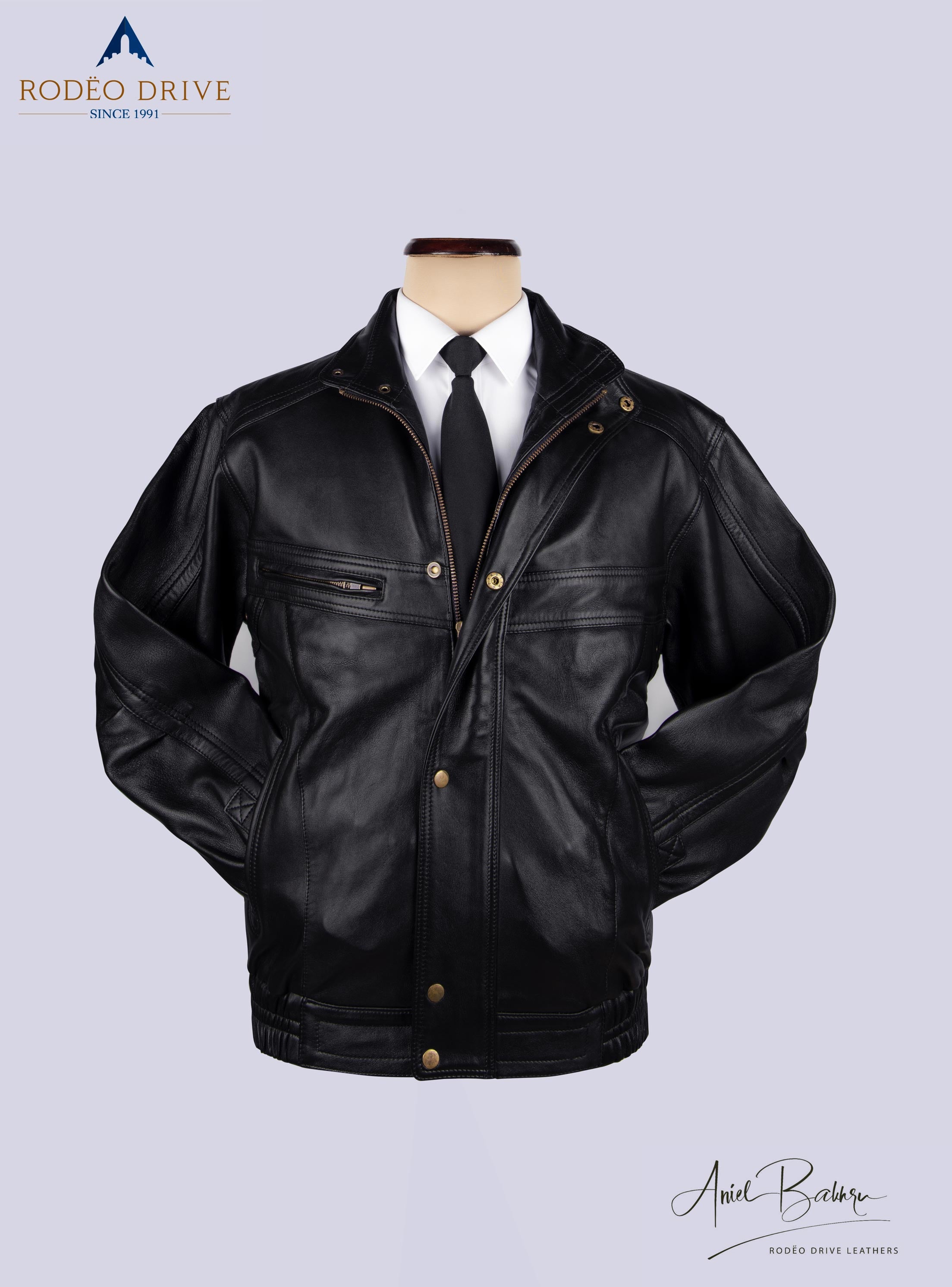 Brown & Black Bomber Jackets Mens | Pilot Jackets