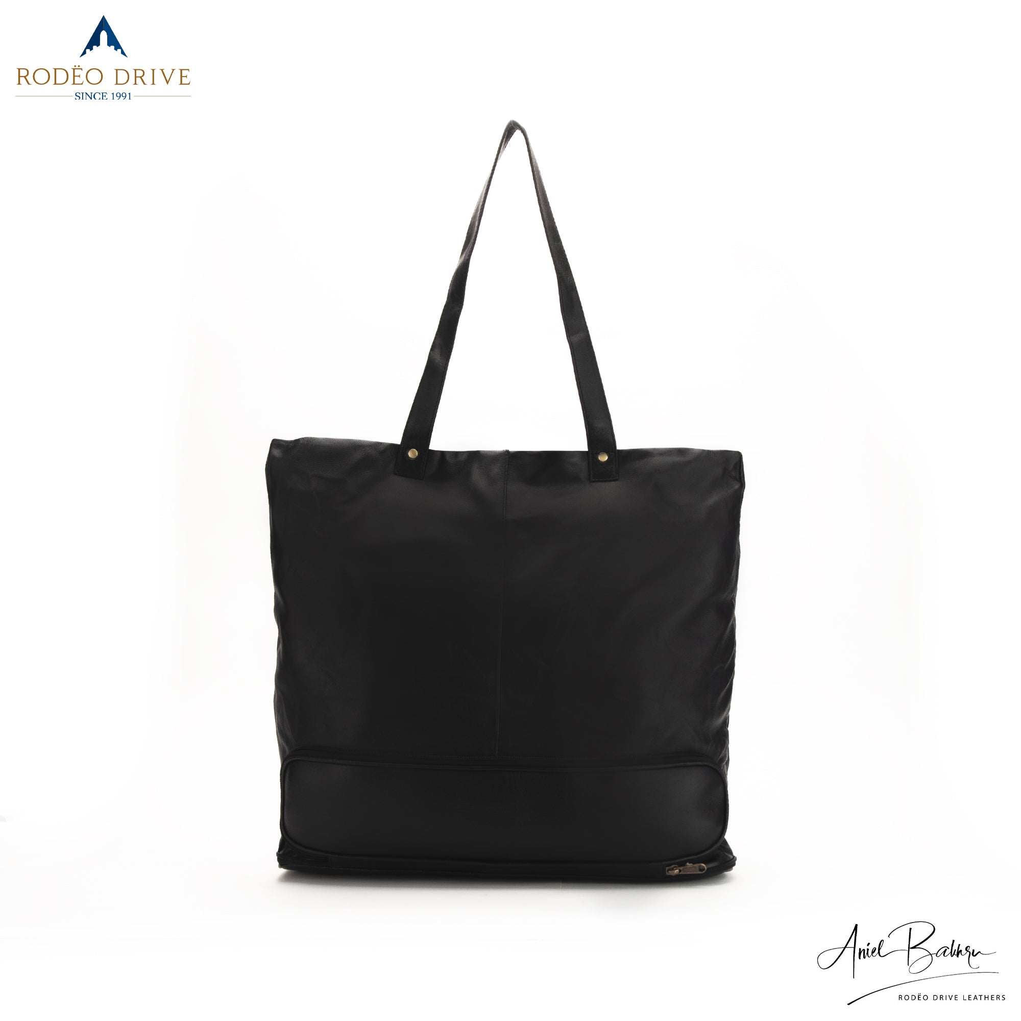 Front side of FOLDING STICK TORPEDO SHOPPING BAG