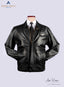 Front view of FedEx UNIFORM LEATHER JACKETS WOMEN