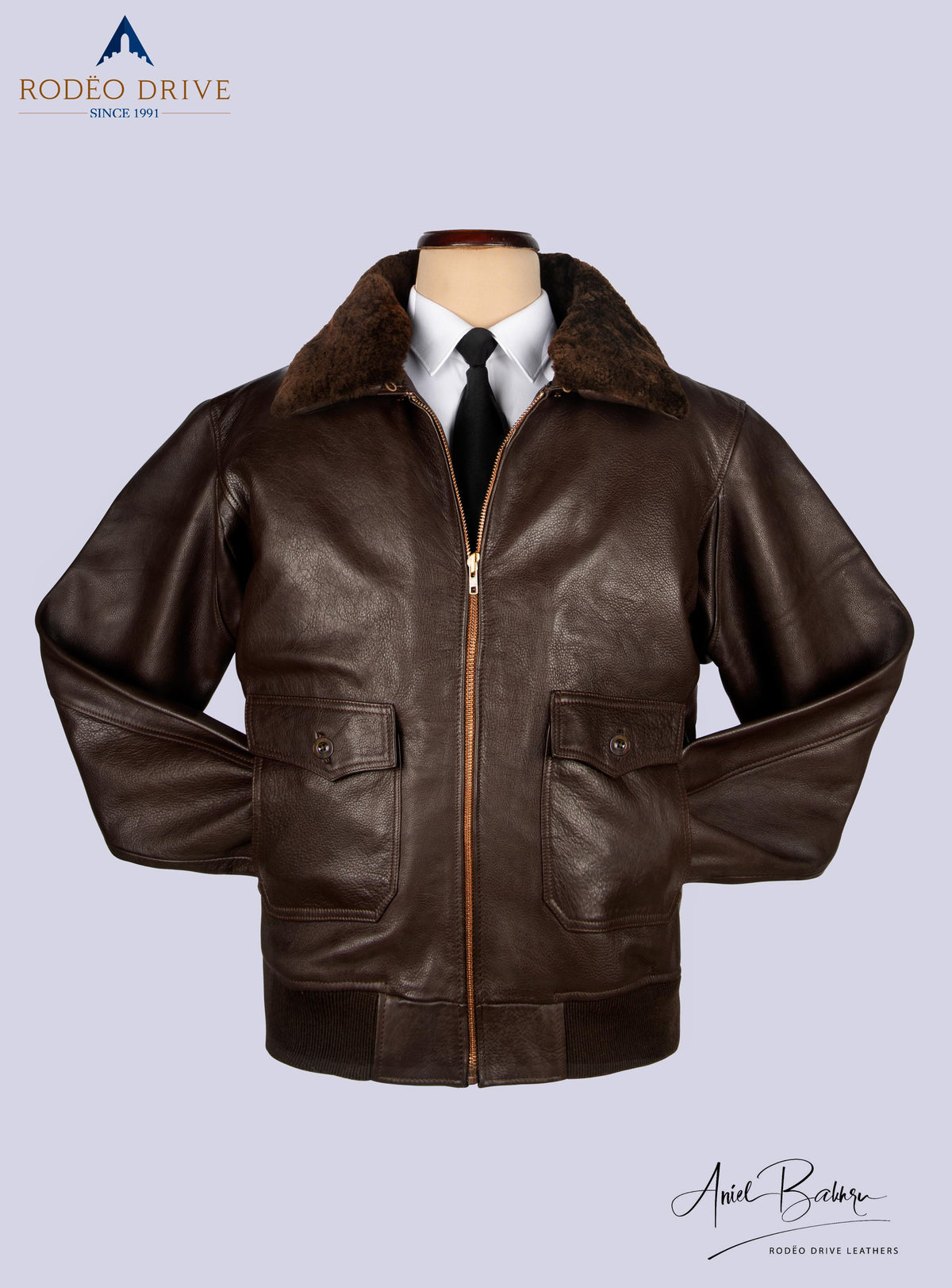 Brown & Black Bomber Jackets Mens