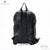back image of black folding pouch bag