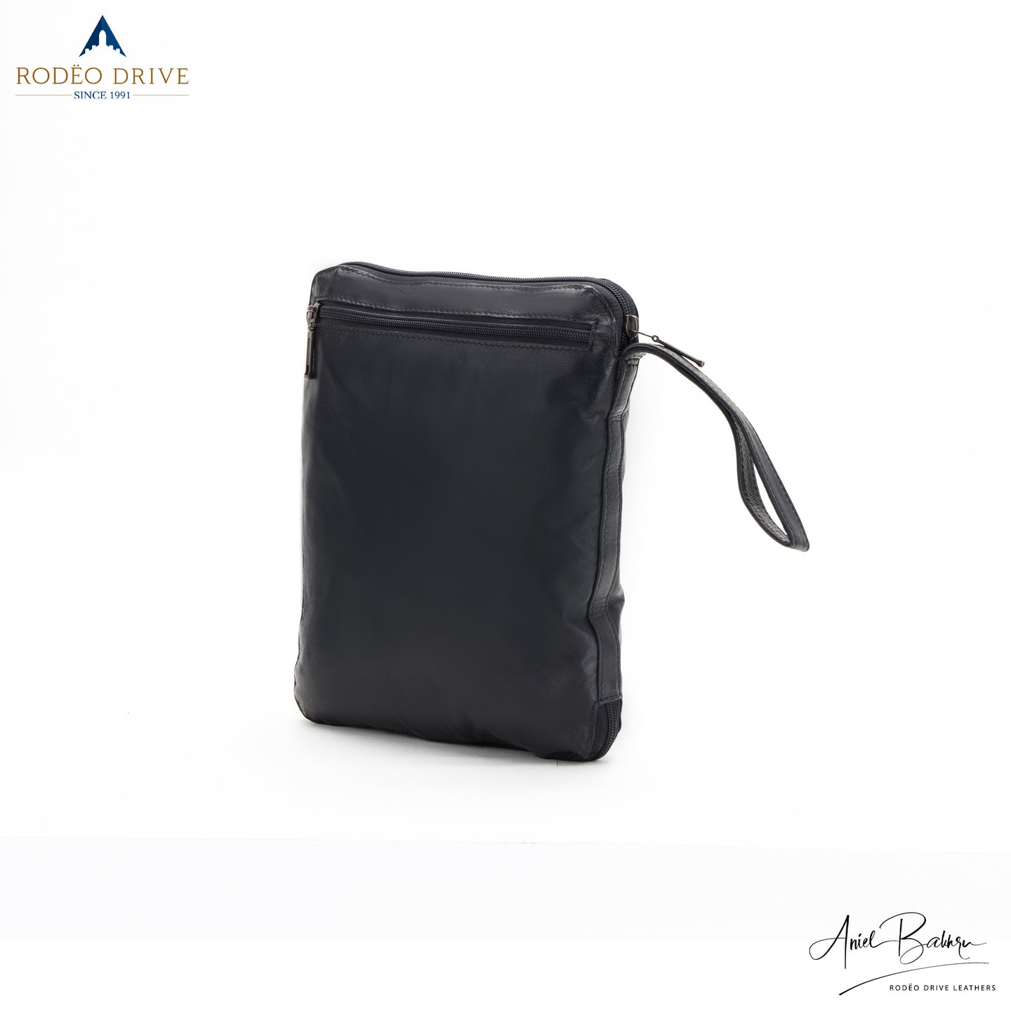Side view of black COLLAPSIBLE BACKUP CHECKIN BAG