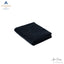 image of folded sleeping sack. It is dark color.