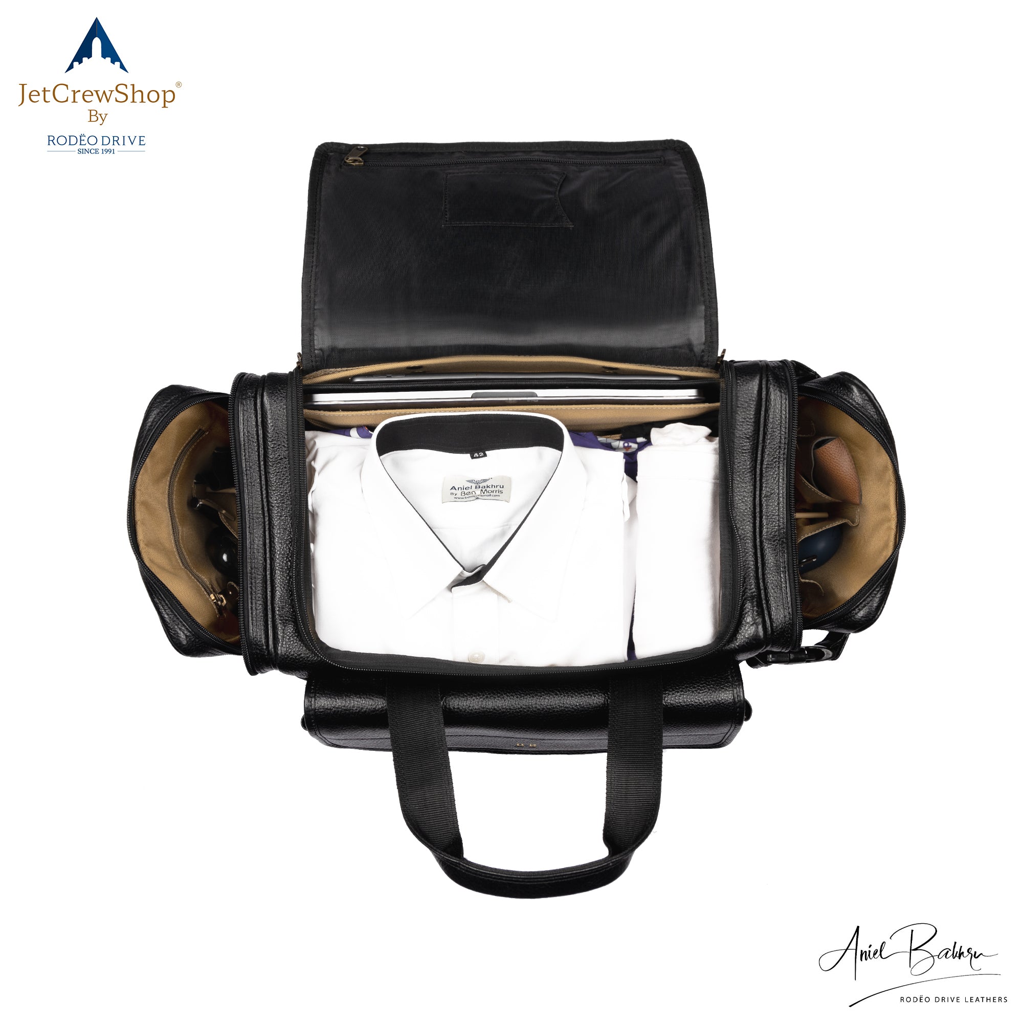 Clothes packed inside COMMUTER AIRSIDE PILOT BAG image