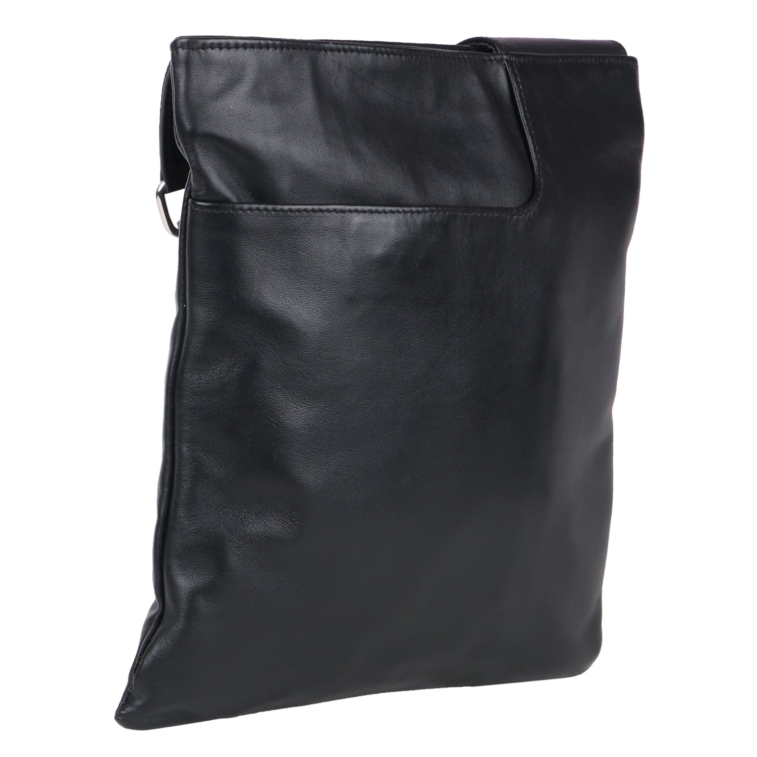 side image of FLAT CROSS BODY HAND BAG