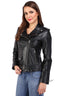 Side image of GREASE PERFECTO BIKER JACKET WOMENS