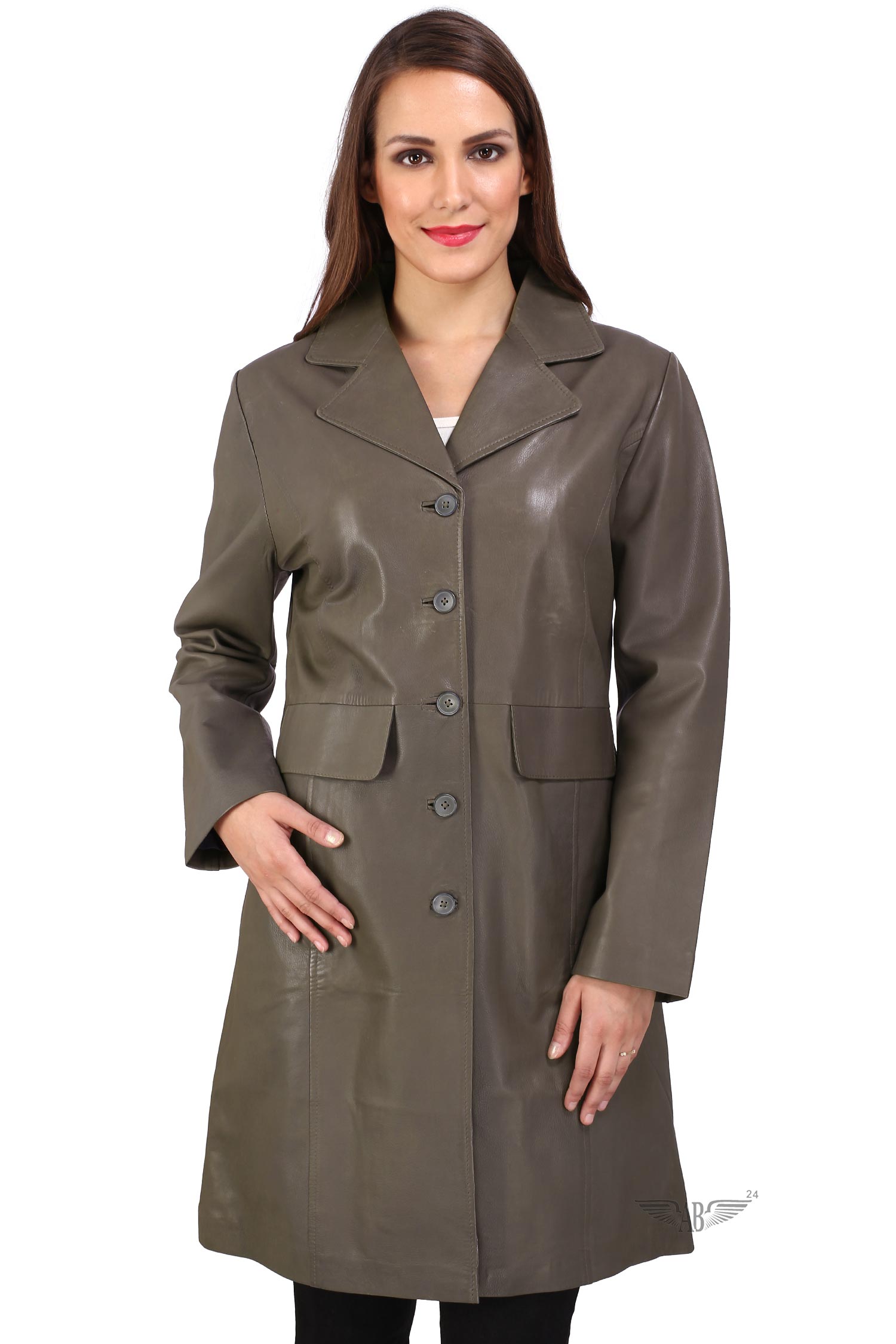 Front view of entire DUSSELDORF CAR COAT