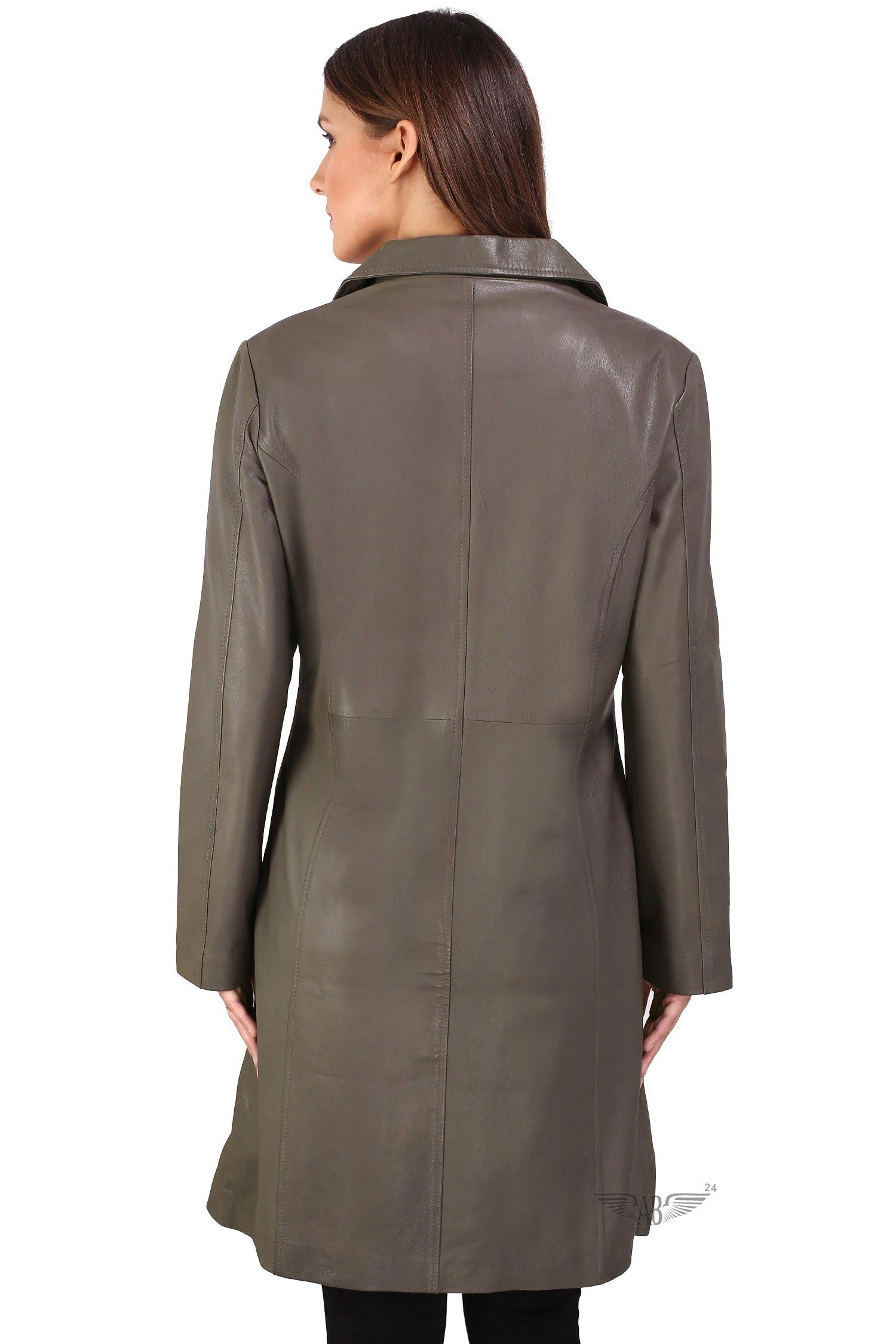 back view of DUSSELDORF CAR COAT