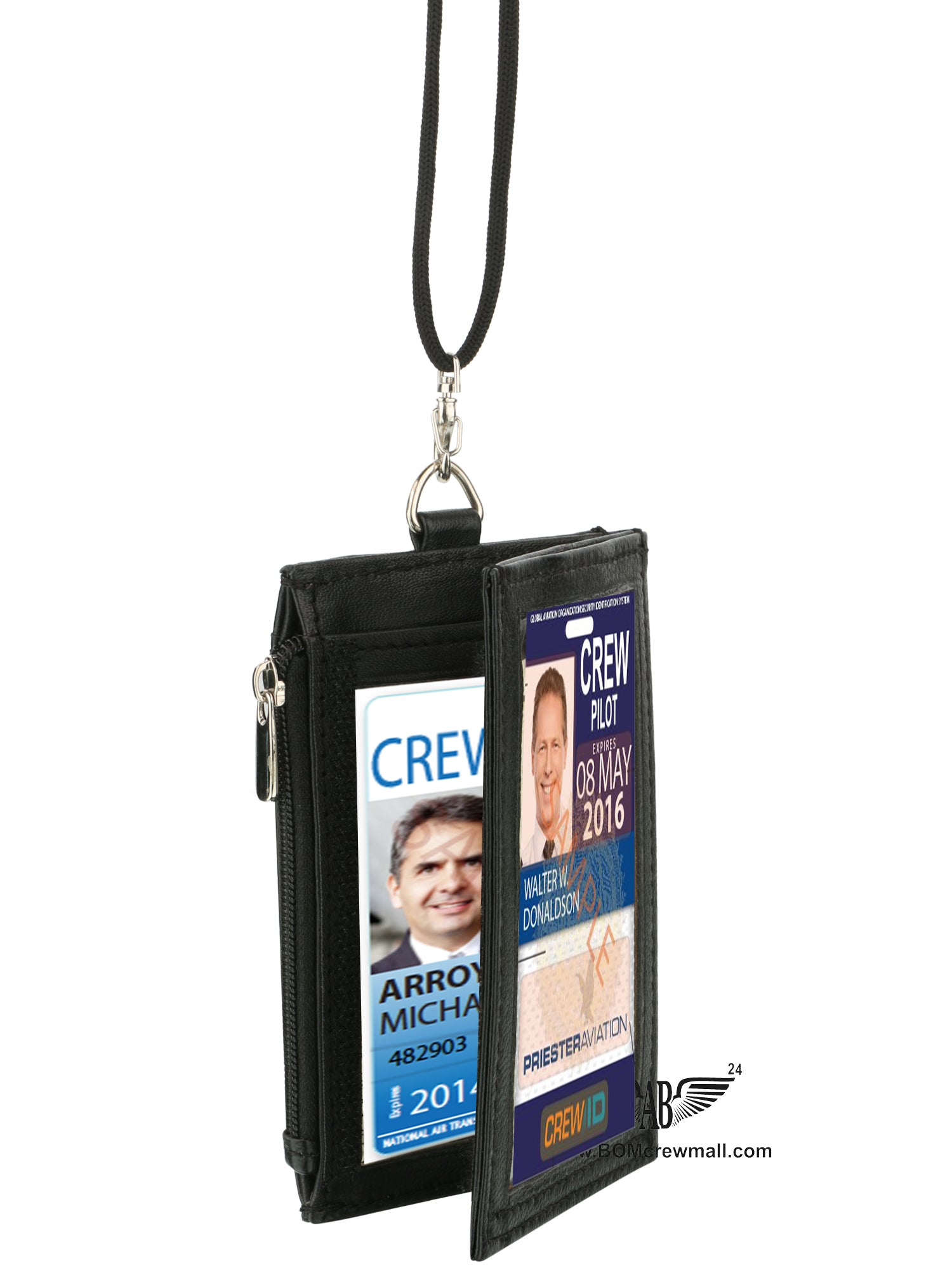 hanging view of MULTI ID BADGE HOLDER