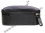 back side image of black TRAVEL SMALL JEWELERY CASE. It looks sturdy and stylish