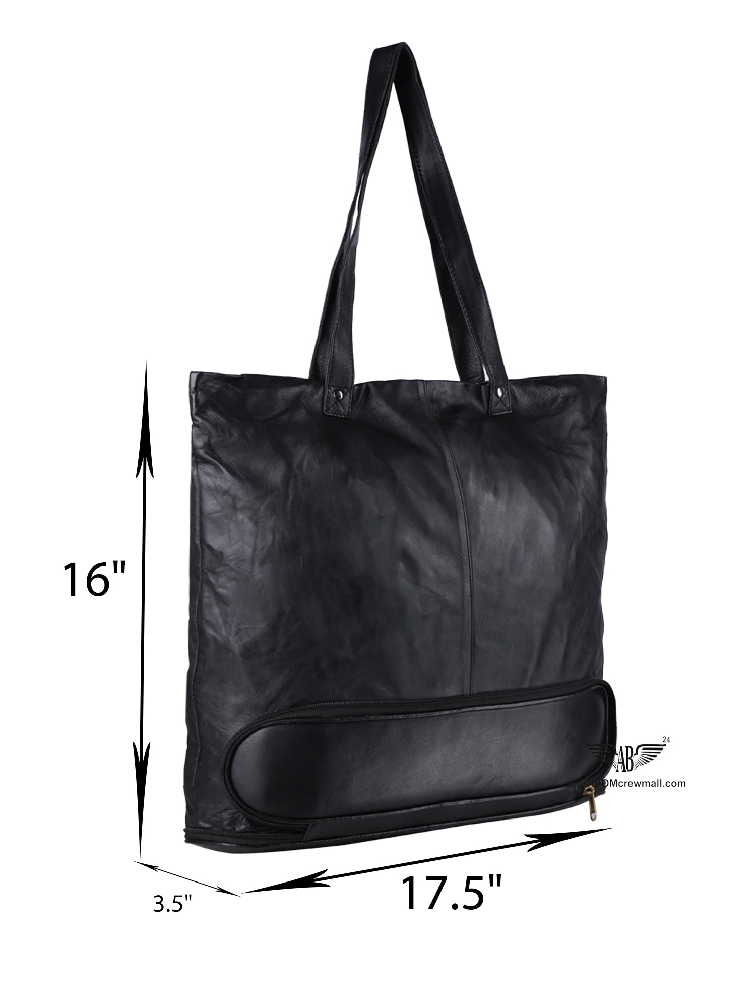 Dimensions of FOLDING STICK TORPEDO SHOPPING BAG