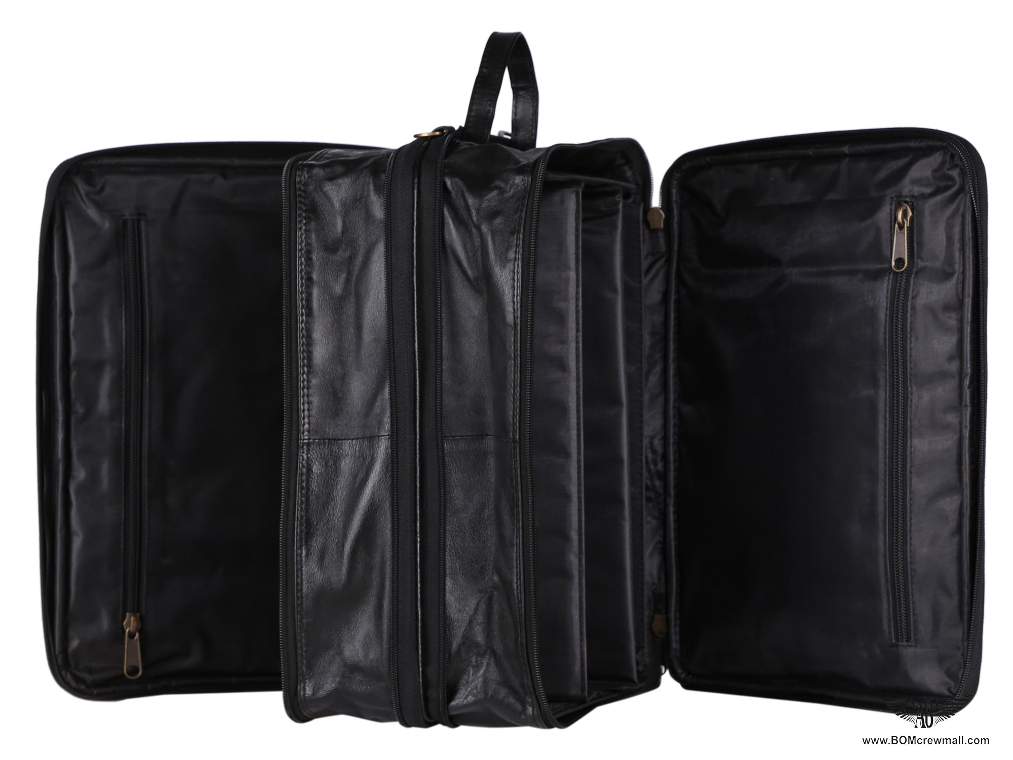 In this image all compartments of COLLAPSIBLE WINE BAG are showcased