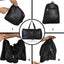 multiple images of FOLDING TOTE BAG. It is depicting its different usage