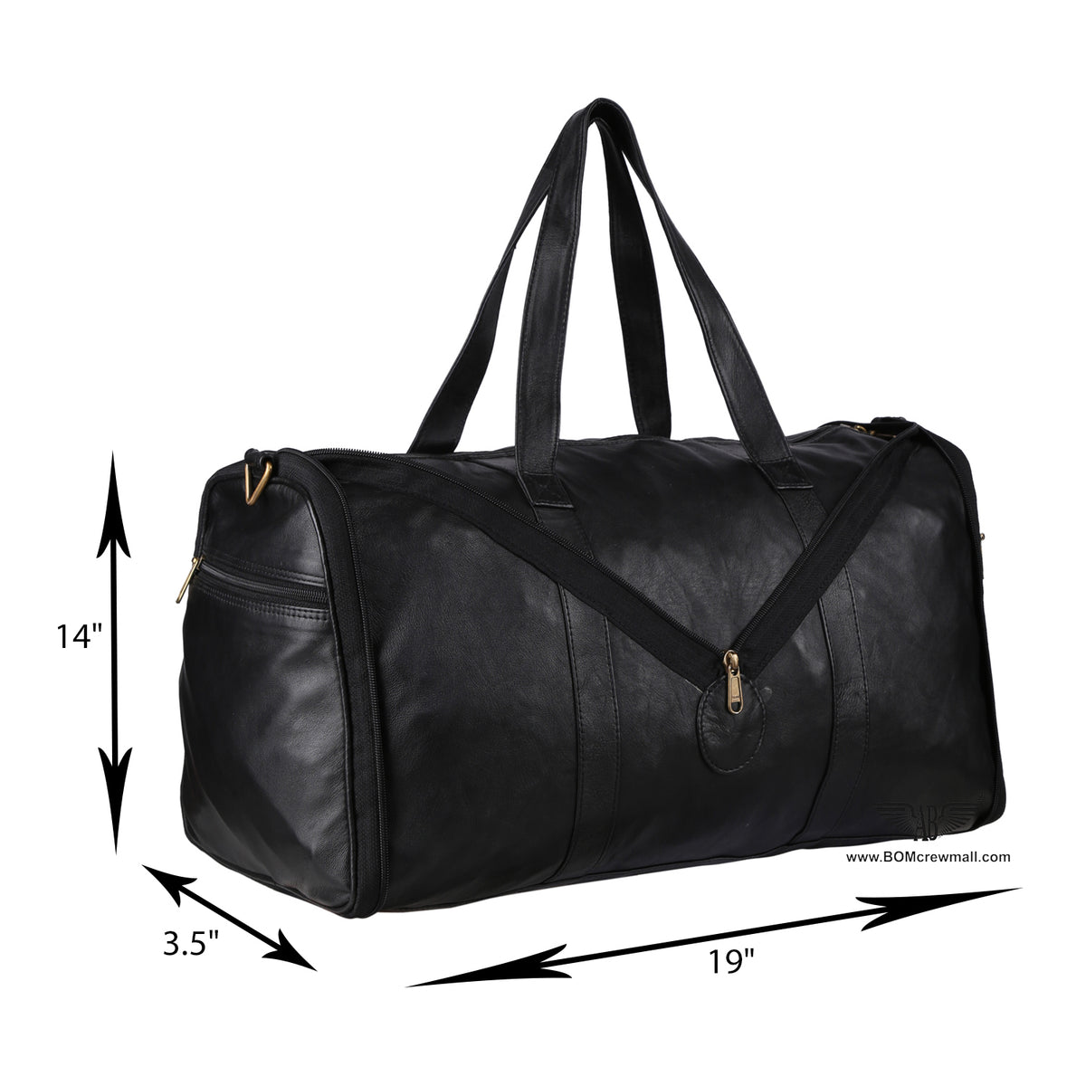 Dimensions of FOLDING TOTE BAG. It is also used as a leather gym bag