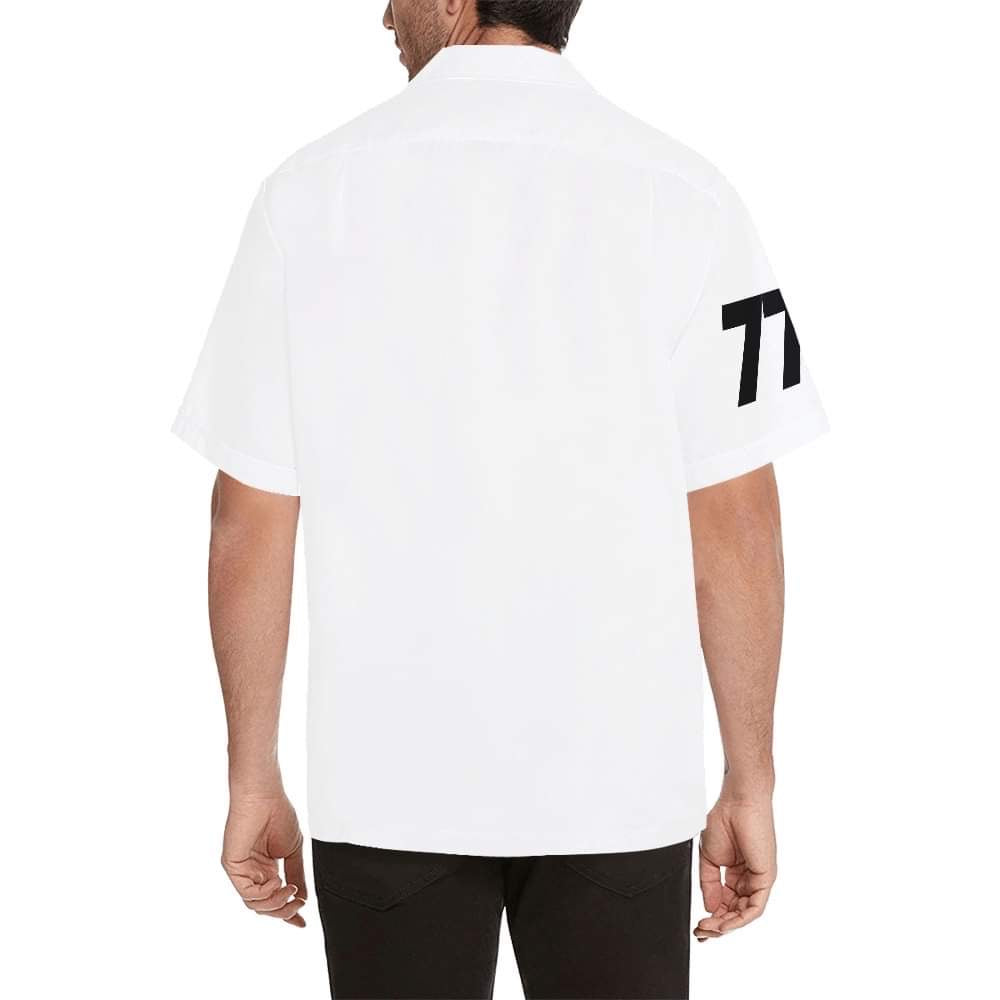 Rear view of the white shirt