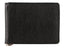 front image of black MONEY CLIP COMBAT WALLET