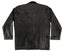 Back side image of black CAR COAT. It is elegant and stylish