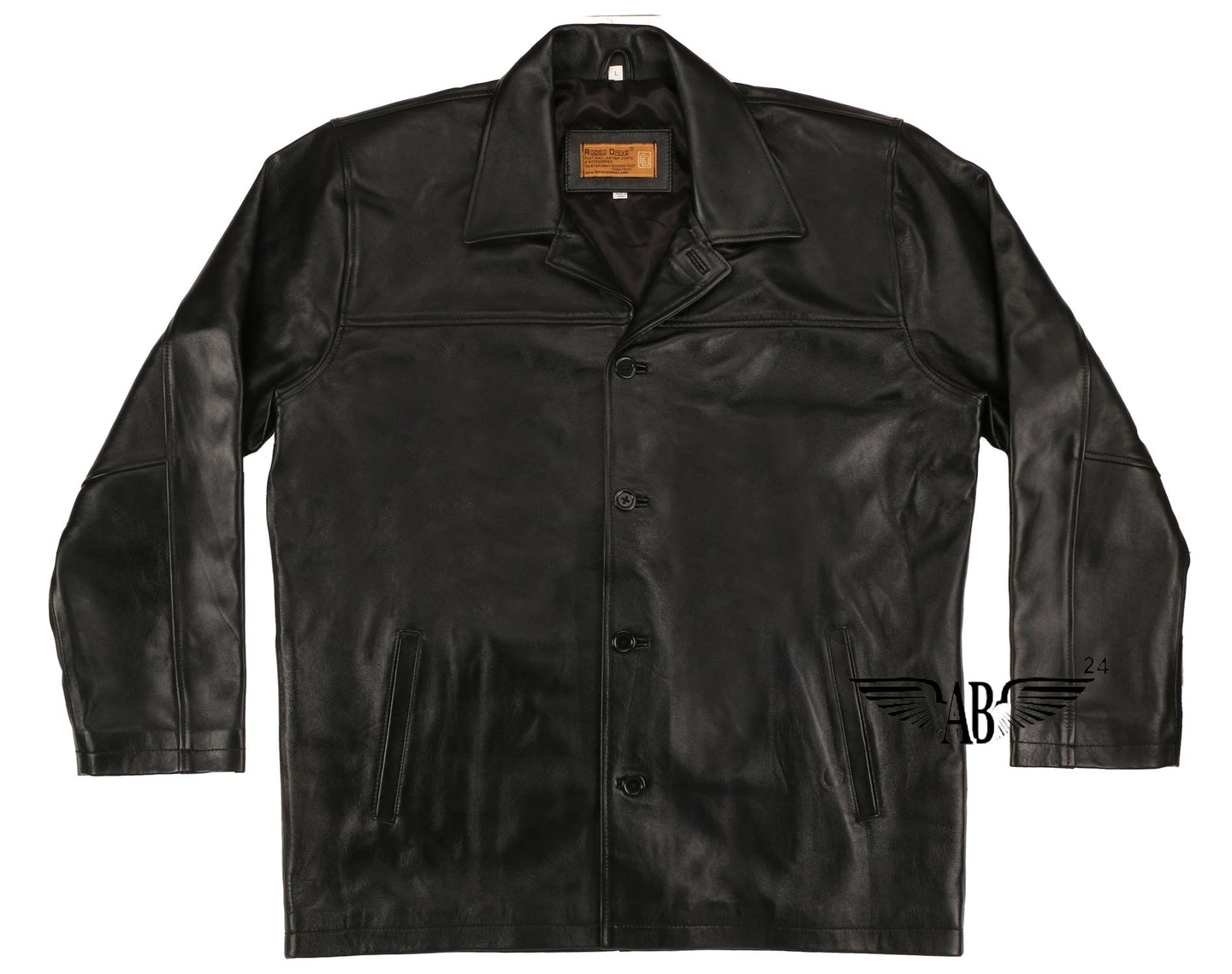Front image of  black CLASSIC CAR COAT