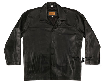 Front image of  black CLASSIC CAR COAT