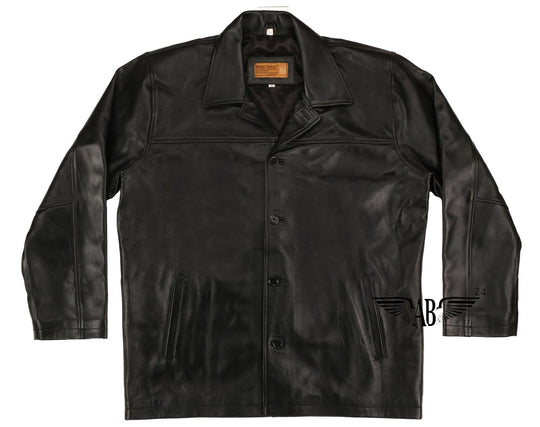 Front image of  black CLASSIC CAR COAT