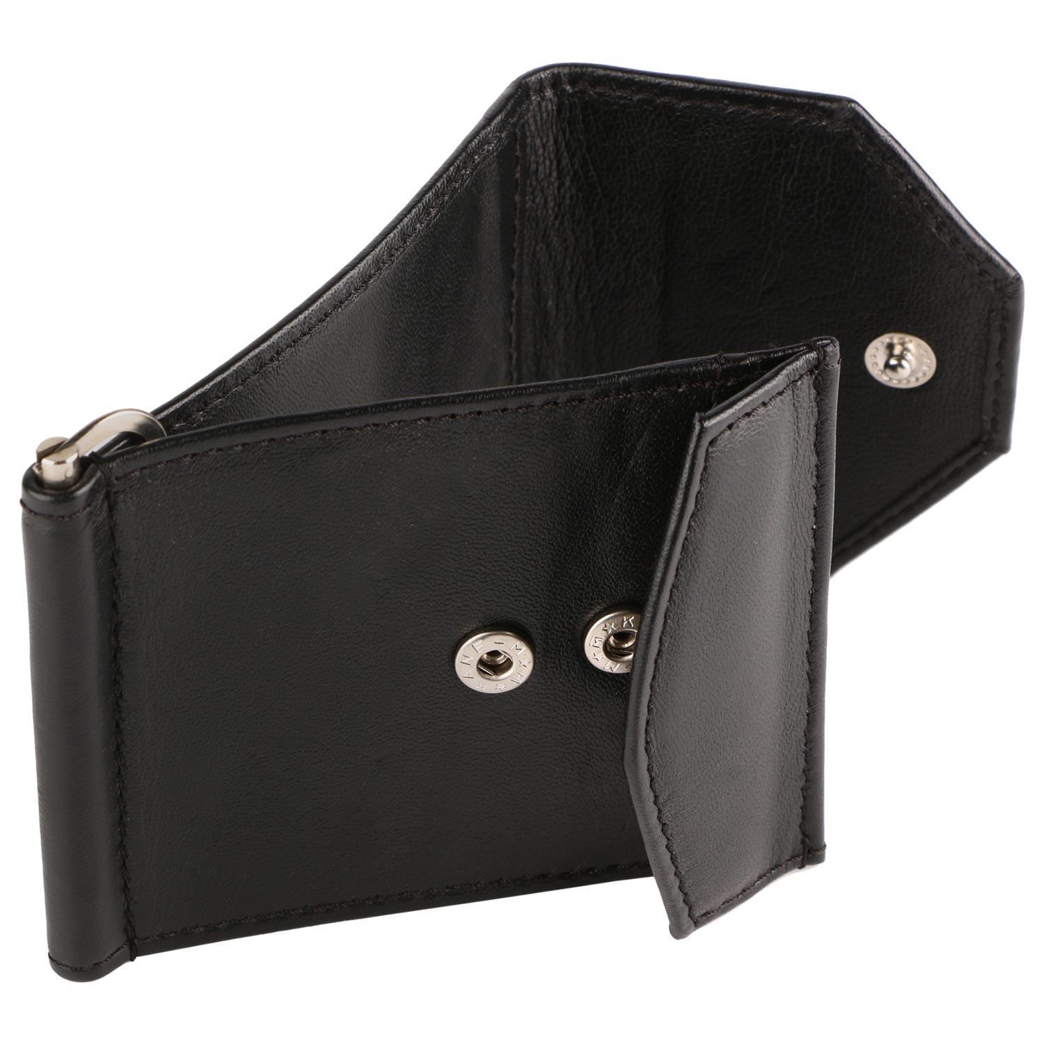 image of open PILOT MONEY CLIP WALLET