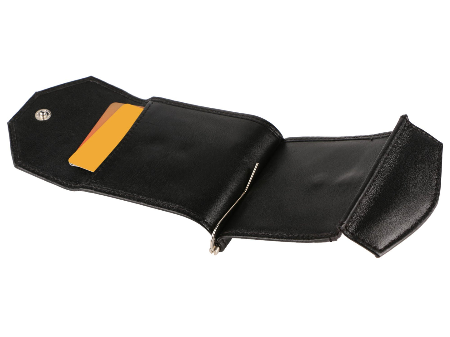 Front open view of PILOT MONEY CLIP WALLET