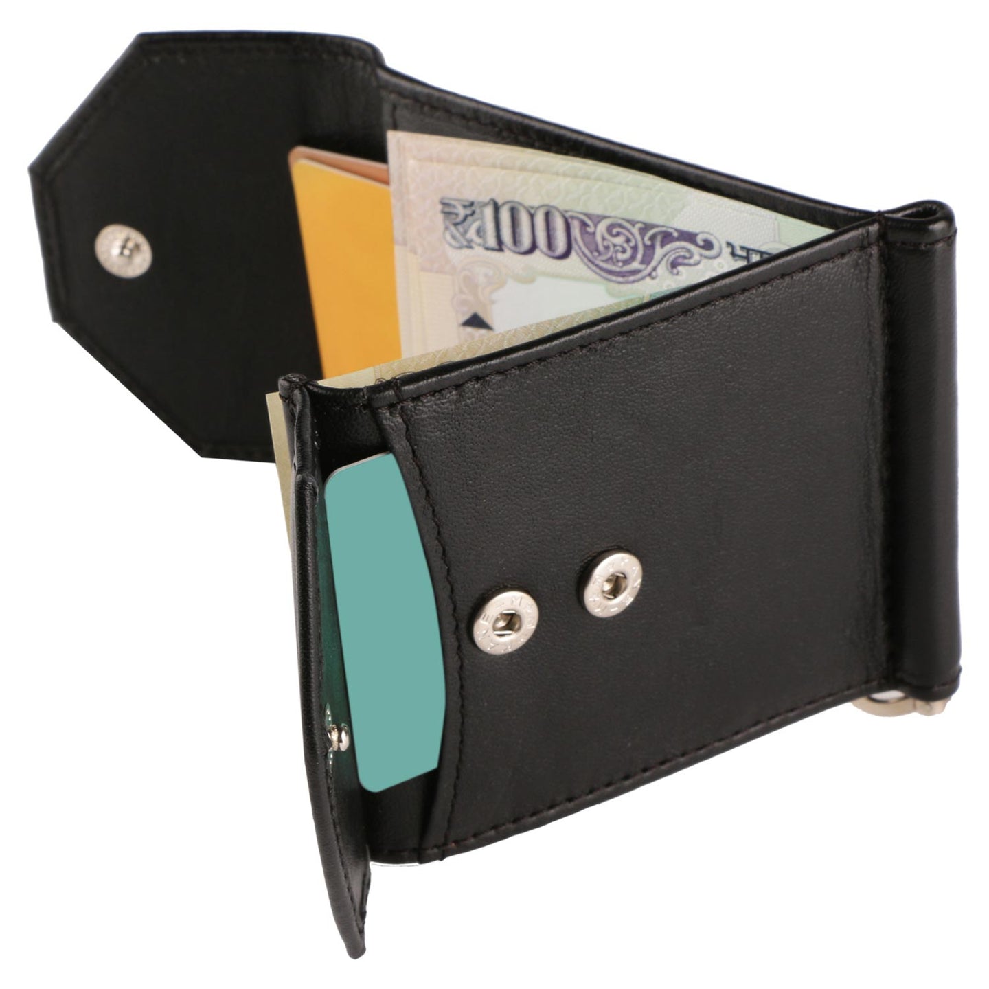 image of stylish and multipurpose usage of PILOT MONEY CLIP WALLET