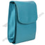 Side image of stylish blue MULTI POCKET CROSS BODY HAND BAG
