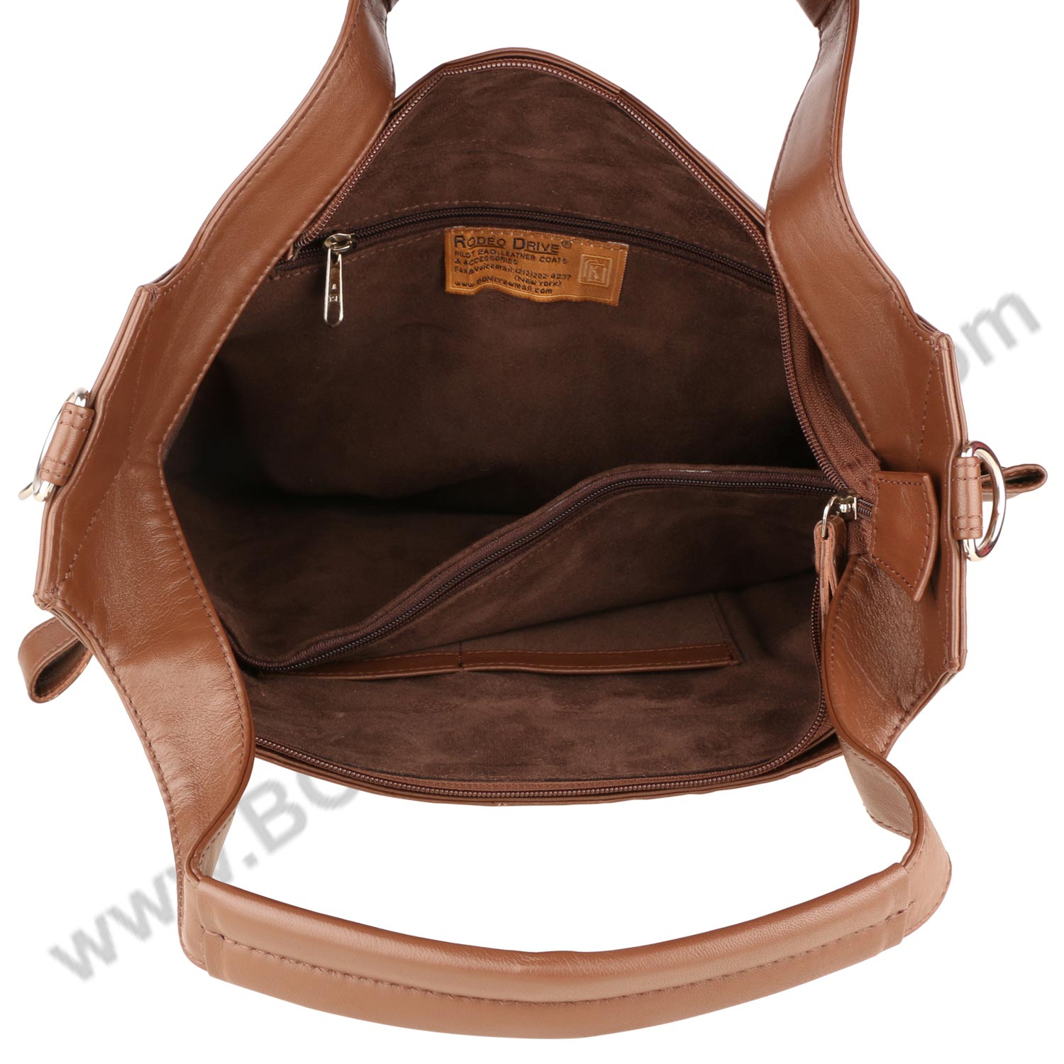 Inside open image of FER GAMO HAND BAG